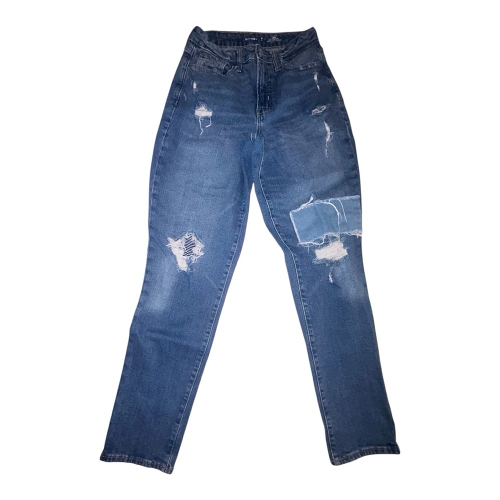 Distressed Blue Jeans for Women old navy size 6